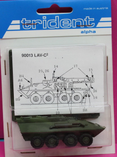 Trident LAV-C² (1 p.) 1:87  Trident Alpha 90013
